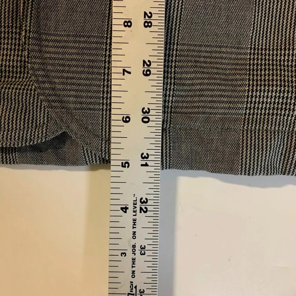 Triple Five Soul Men's Herringbone Plaid Eagle PRint 3 Button Jacket SIze L - Picture 13 of 13